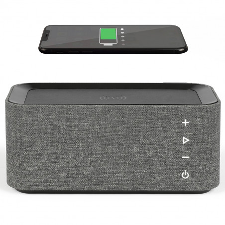 Enceinte Bluetooth chargeur induction charge rapide