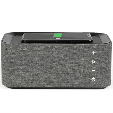 Enceinte Bluetooth chargeur induction charge rapide