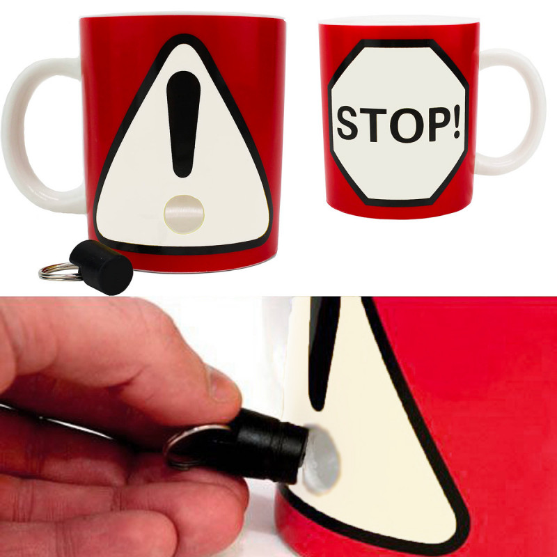 Plug Mug anti-vol personnalisable - MyCrazyStuff