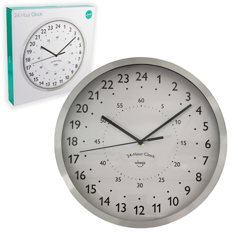 Horloge 24 heures MyCrazyStuff - Design et originale