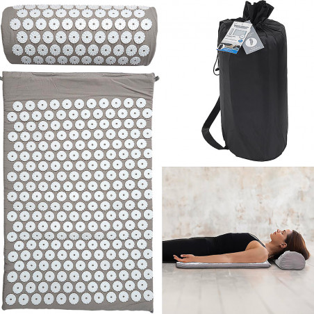 Tapis d'acupression avec housse