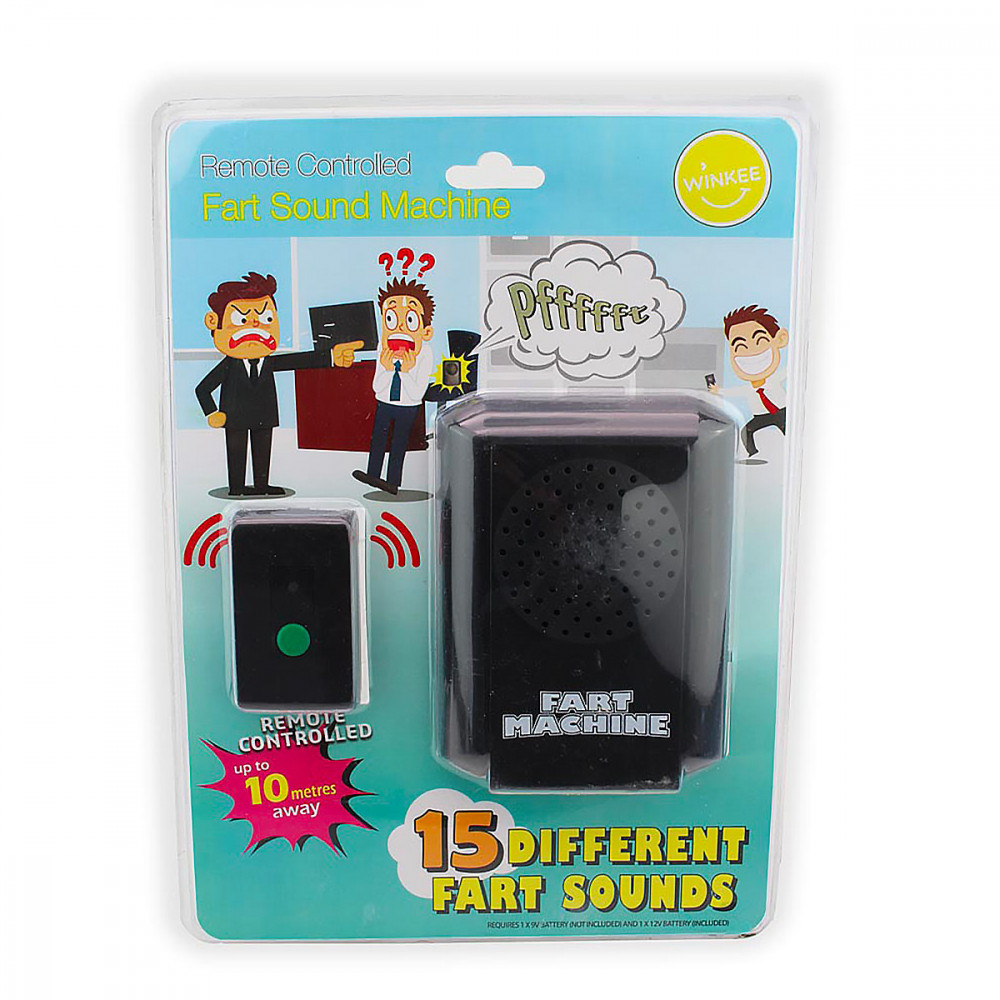 Machine à Pets Télécommandée – Gadget Blague avec 15 Sons de Prouts - Mycrazystuff