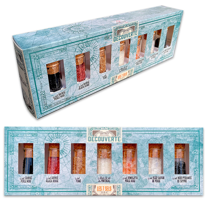 Coffret découverte 7 sels du monde