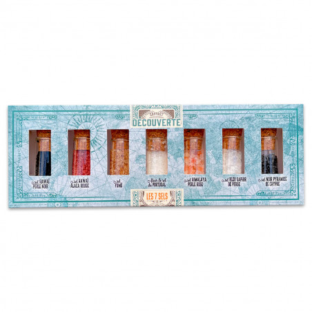 Coffret découverte 7 sels du monde
