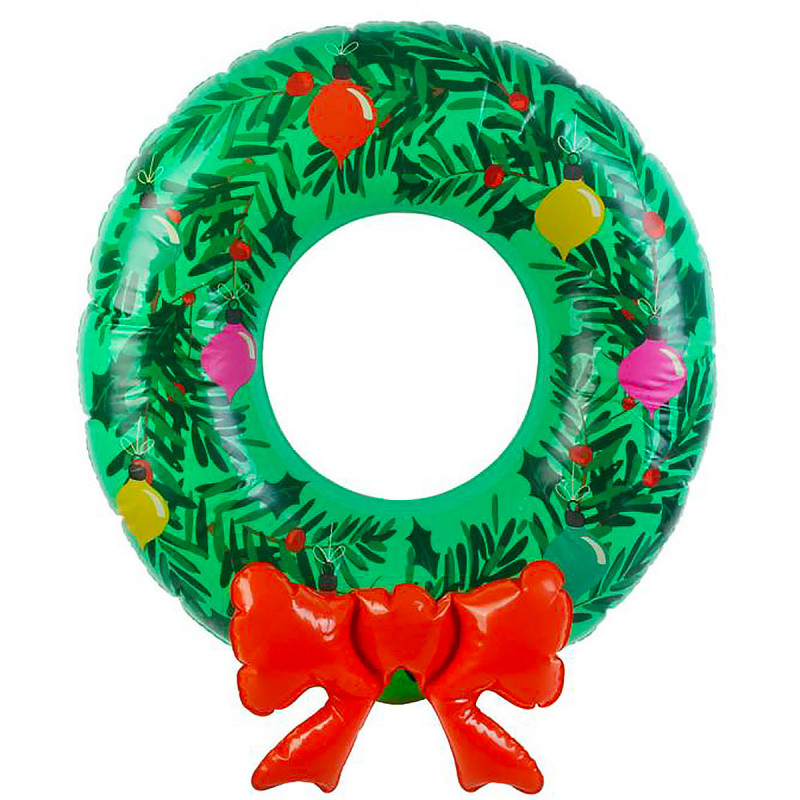 Couronne de Noël gonflable