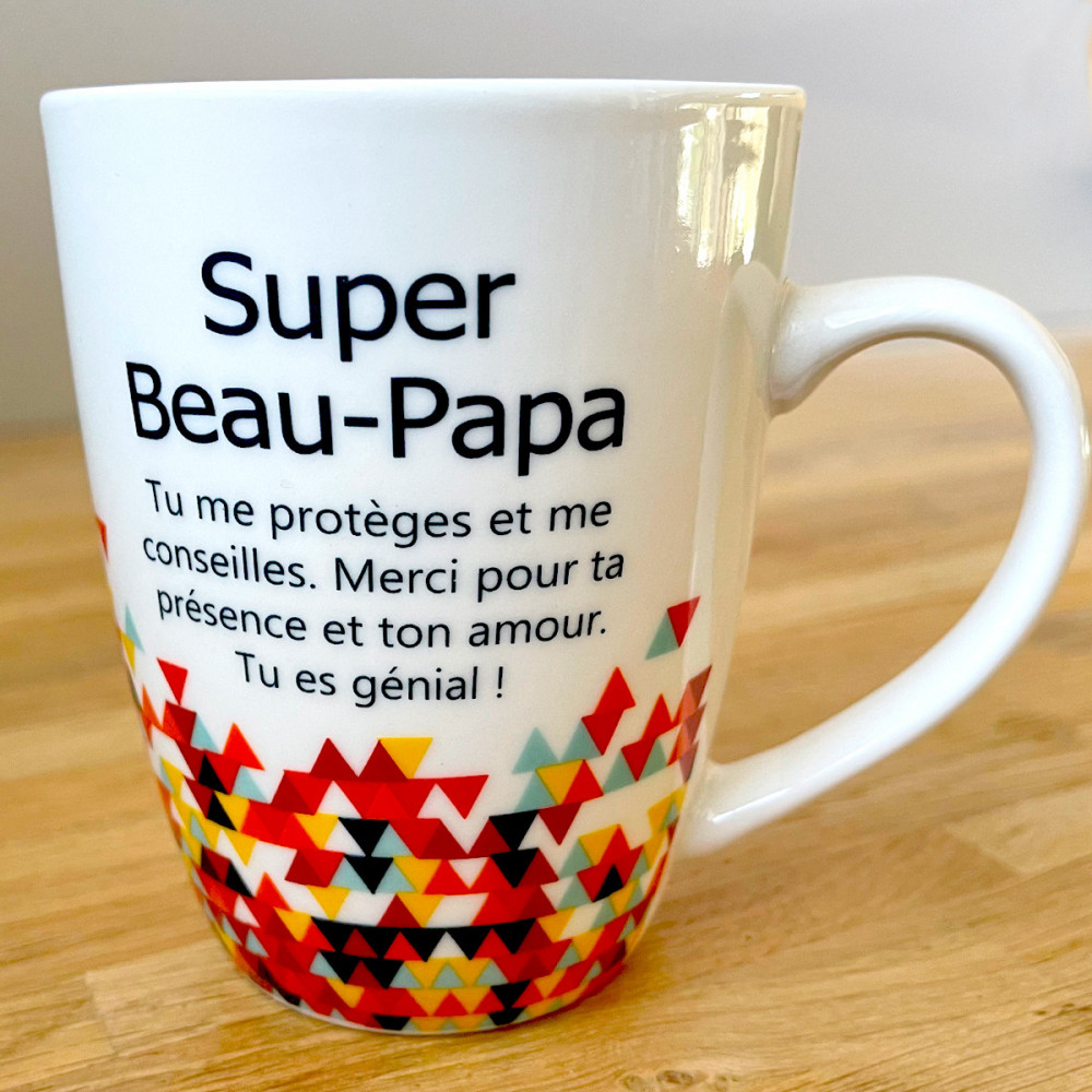 Mug à offrir Super Beau Papa - 8,50 €