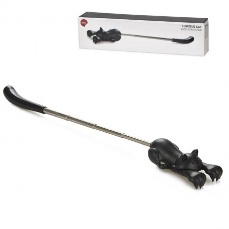 Chat gratte-dos télescopique