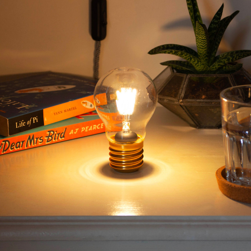Ampoule design rechargeable