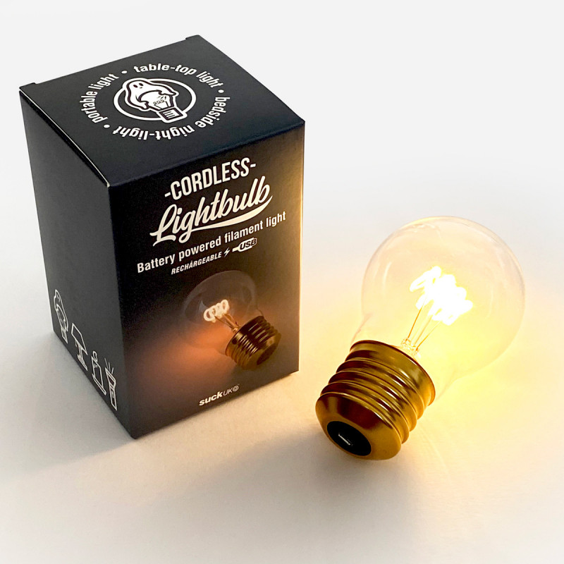 Ampoule design rechargeable