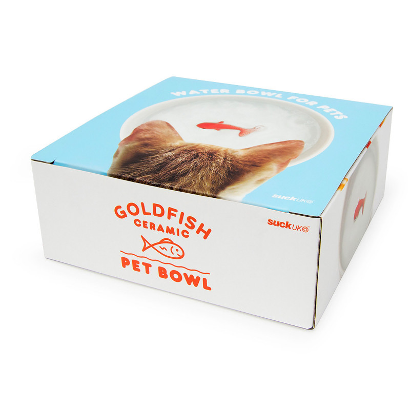 Bol poisson rouge pour chat