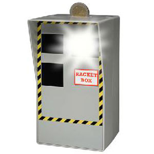 Vente Tirelire Radar fixe, la racket box