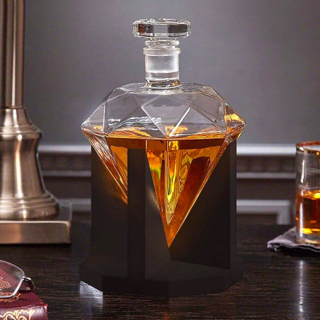 Carafe décanteur diamant