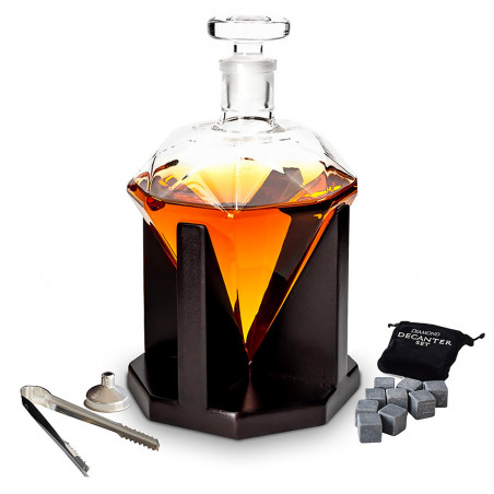 Carafe décanteur diamant