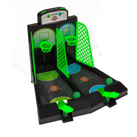 Duel basket-ball phosphorescent