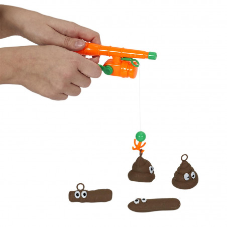 Jeu de pêche aux crottes