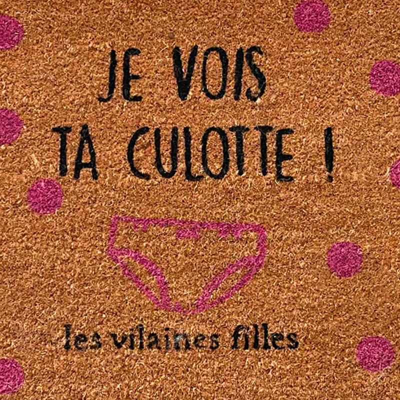 Paillasson Je vois ta culotte