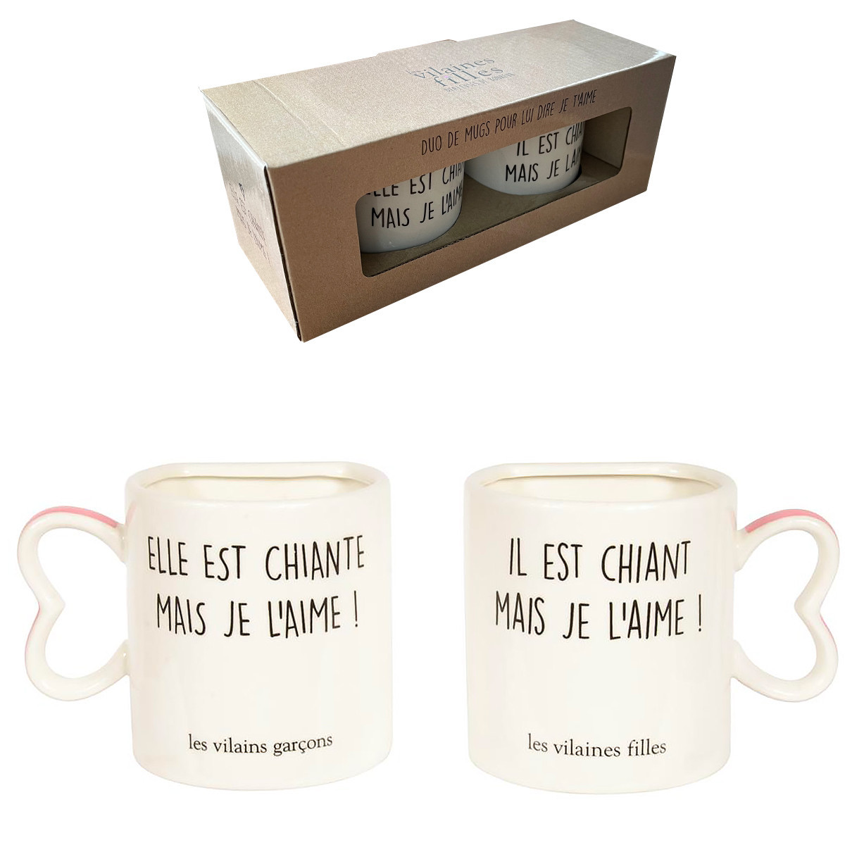 Coffret Mug et Chaussettes Chat - Les Vilaines Filles
