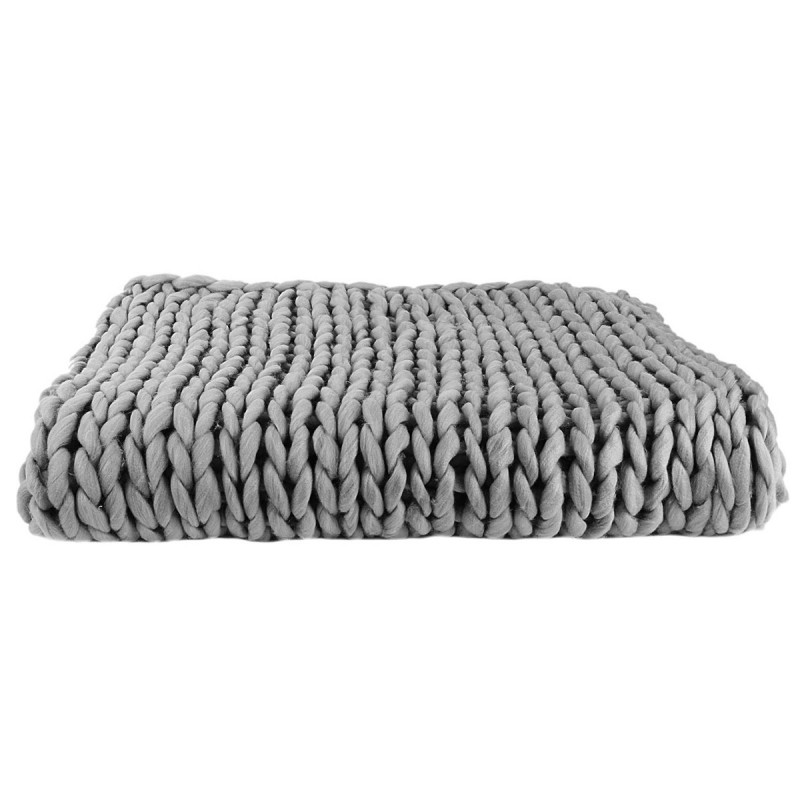 Plaid grosse maille