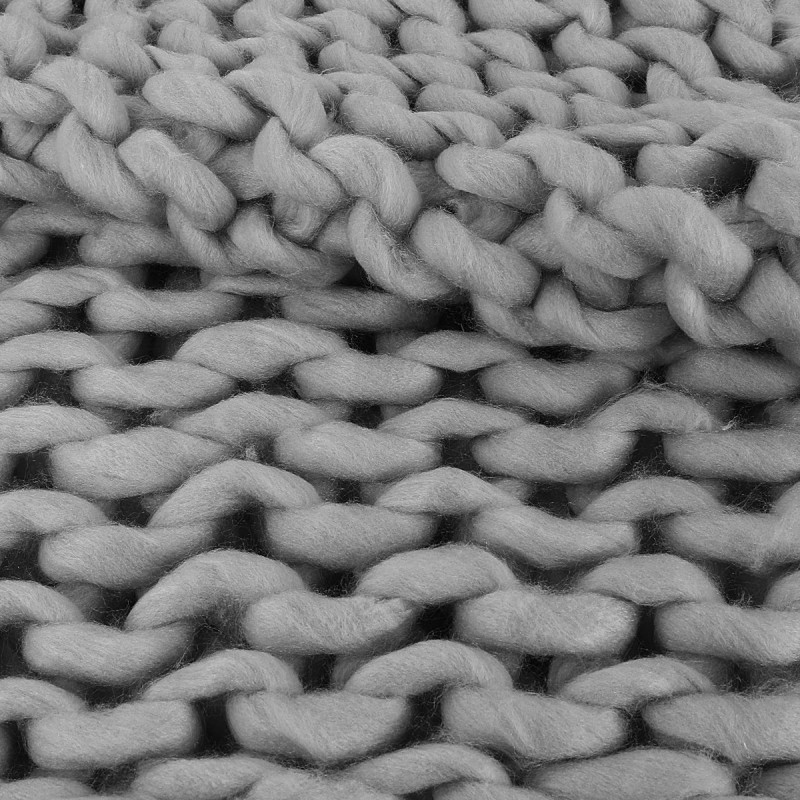 Plaid grosse maille