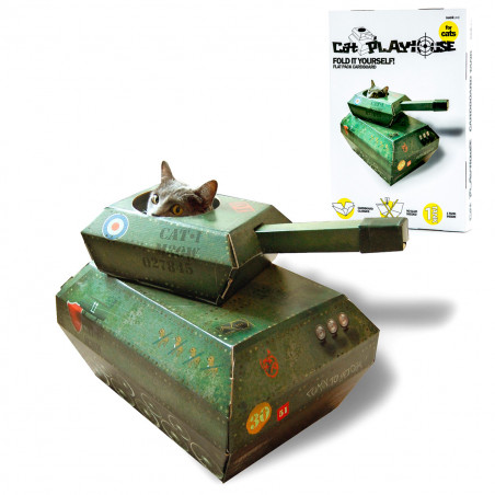 Cabane pour chat Tank