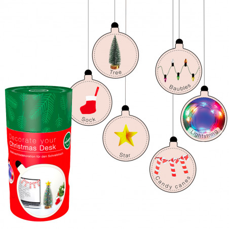 Kit sapin de Noël de bureau