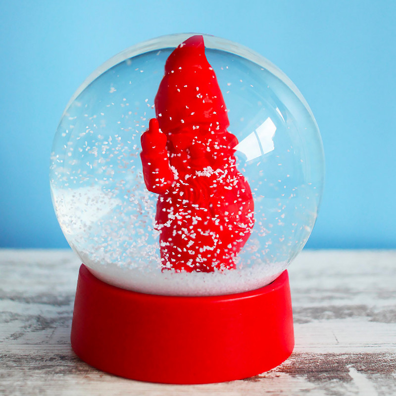 Boule à neige gnome