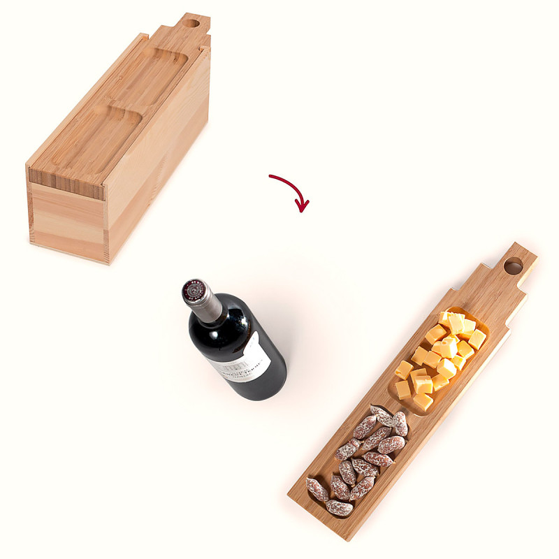Coffret à bouteille casa de tapas