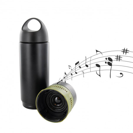 Gourde enceinte bluetooth