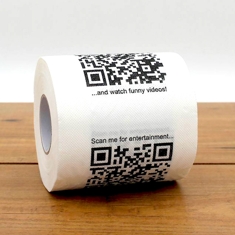 Papier toilettes QR codes