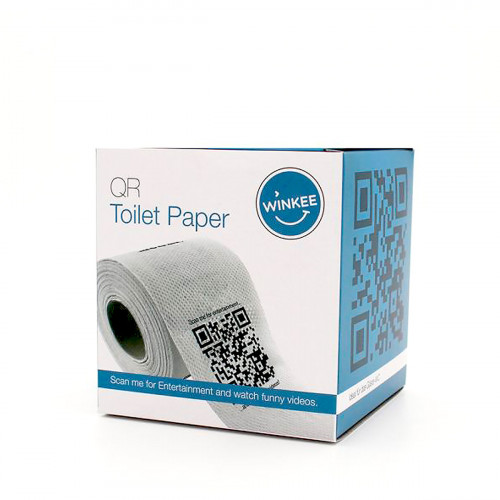 Papier toilettes QR codes