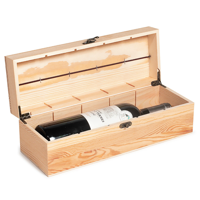 Coffret à bouteille transformable en boîte à thé