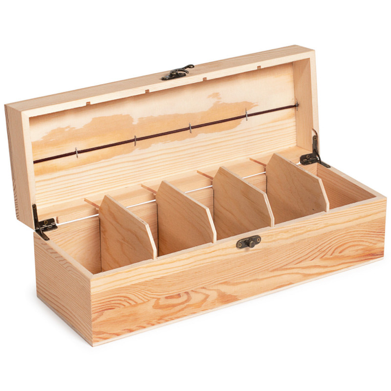 Coffret à bouteille transformable en boîte à thé