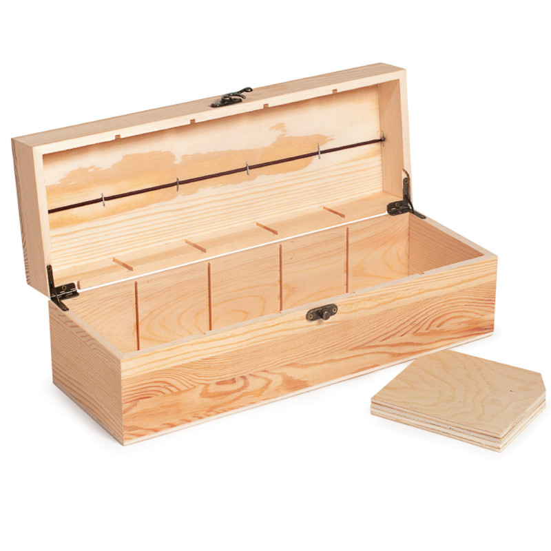 Coffret à bouteille transformable en boîte à thé