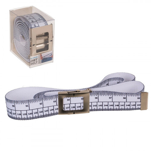 Ceinture Régime Graduée – Ceinture Humoristique pour Mesurer son Tour de Taille - Mycrazystuff