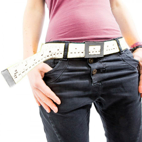 Ceinture Régime Graduée – Ceinture Humoristique pour Mesurer son Tour de Taille - Mycrazystuff