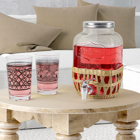 Fontaine à boisson cannage