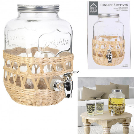 Fontaine à boisson cannage