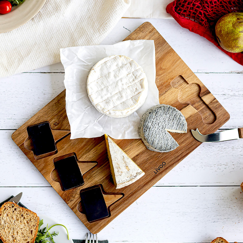 Ensemble plateau à fromage