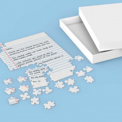 Puzzle Love - 4 casse-têtes lettres