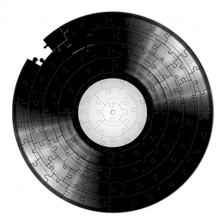Disque vinyle puzzle à personnaliser