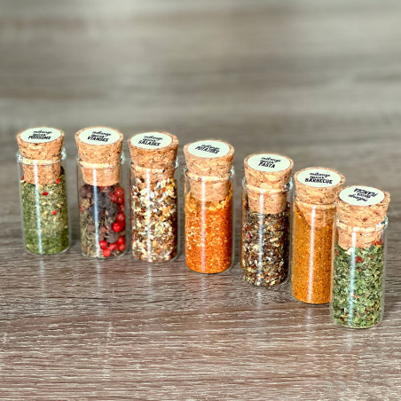 Coffret découverte 7 mélanges d'épices