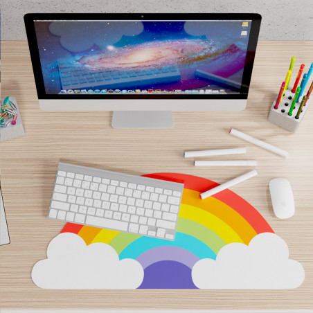 Sous-main arc-en-ciel