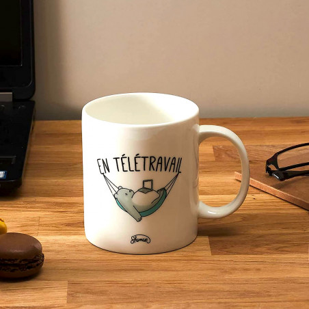 Mug télétravail