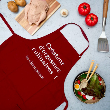 Tablier Créateur d'orgasmes culinaires