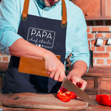 Tablier Papa Chef étoilé