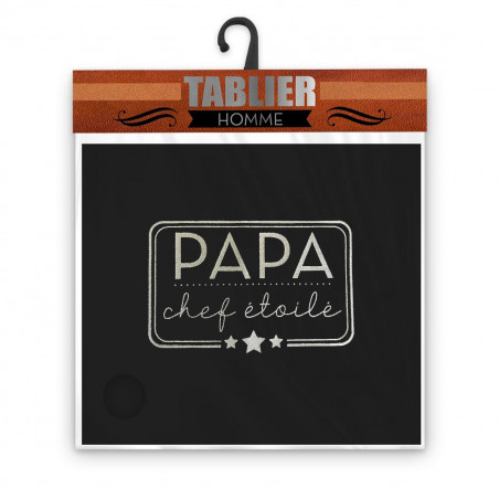 Tablier Papa Chef étoilé