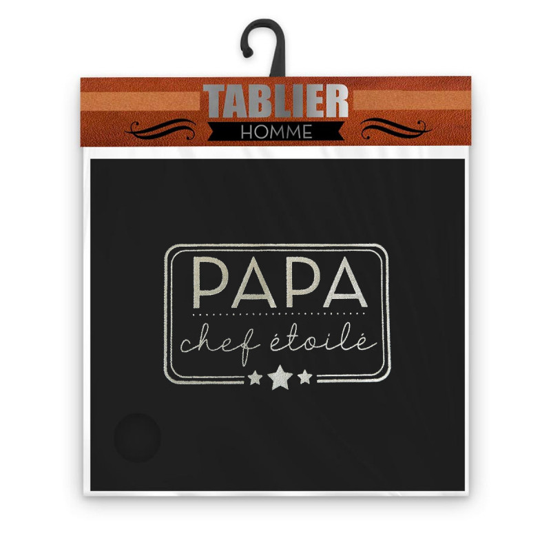Tablier Papa Chef étoilé