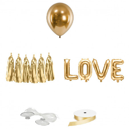 Kit déco voiture des mariés