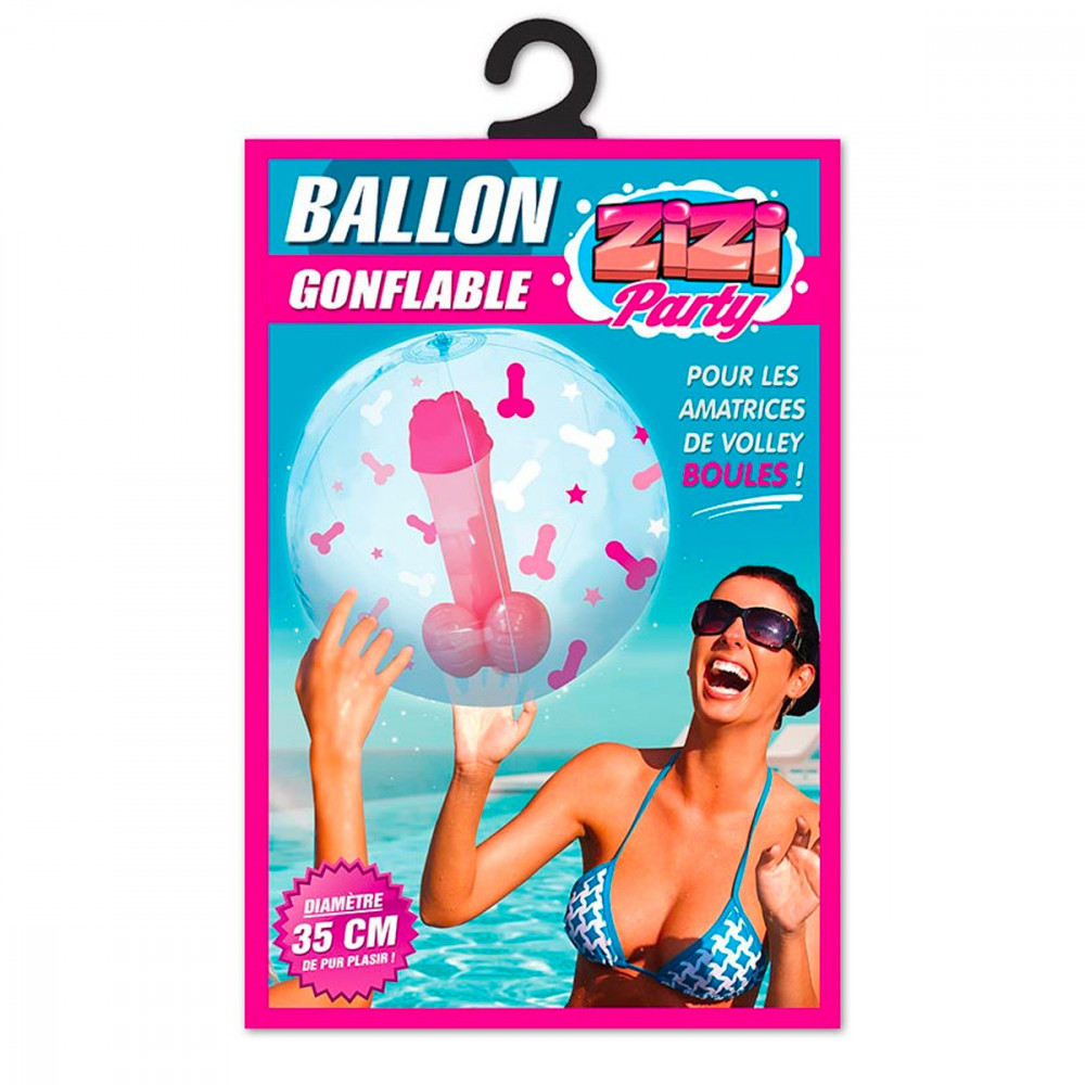 Ballon de plage zizi