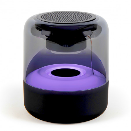 Enceinte bluetooth translucide